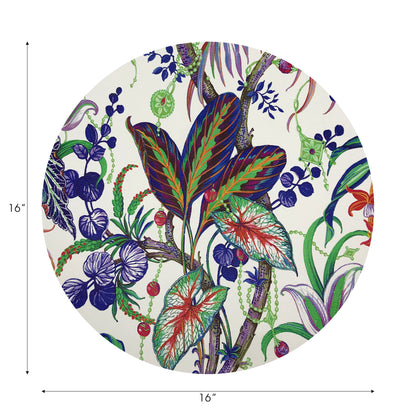Sets de table ronds en galets Amazonia 16&quot;