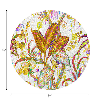 Sets de table ronds en galets Amazonia 16&quot;