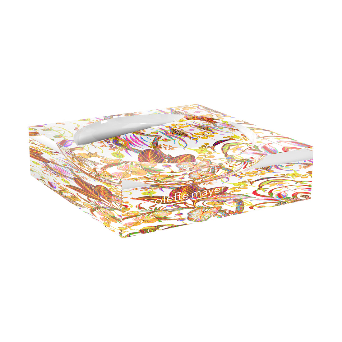 Amazonia Splendor Acrylic Candy Catchall Dish - nicolettemayer.com