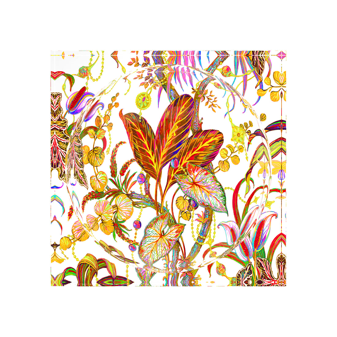 Récipient à bonbons en acrylique Amazonia Splendor 