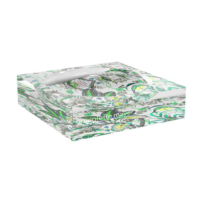 Amazonia Tourmaline Acrylic Candy Catchall Dish - nicolettemayer.com