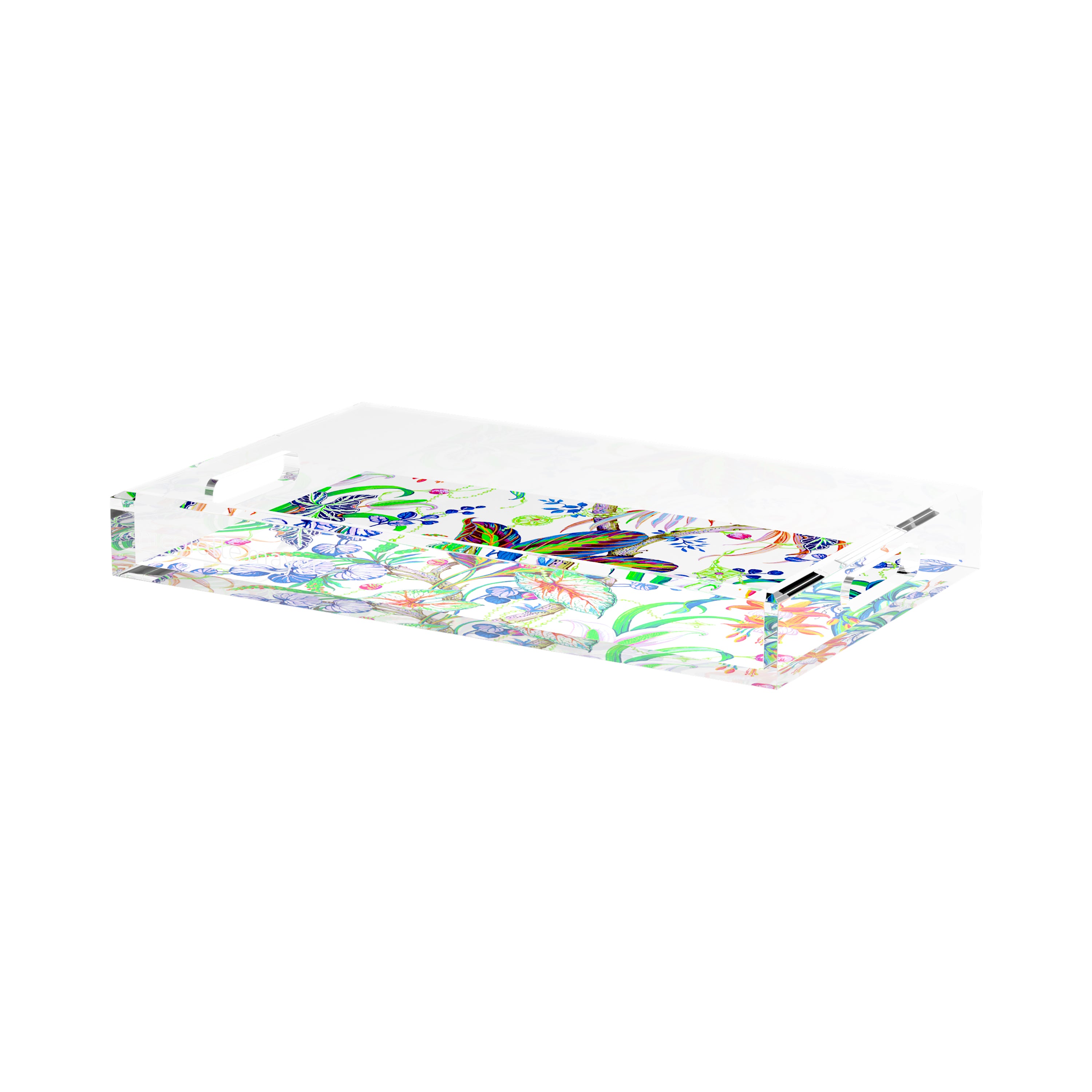 Amazonia Classic 17X10.5 Acrylic Tray - nicolettemayer.com
