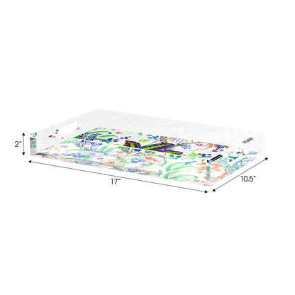 Amazonia Classic 17X10.5 Acrylic Tray - nicolettemayer.com

