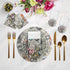 Arcadia Monkeys 16" Round Pebble Placemats, Set of 4 - nicolettemayer.com
