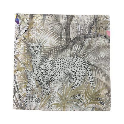 Arcadia Cheetah Cotton Sateen Cocktail Napkins