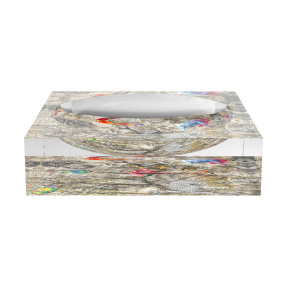 Arcadia Chettah Scene Acrylic Candy Catchall Dish