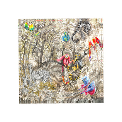 Arcadia Chettah Scene Acrylic Candy Catchall Dish