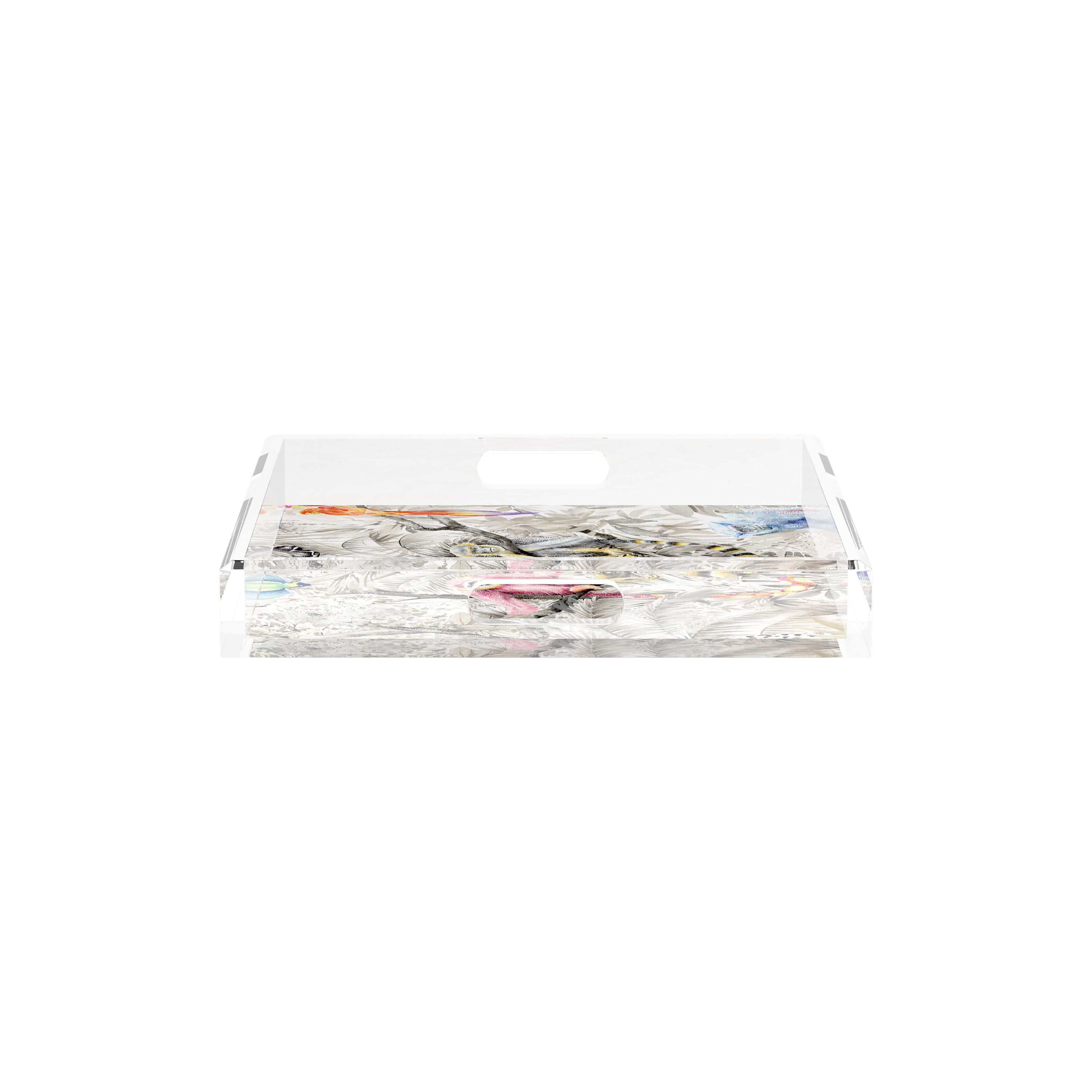 Arcadia Monkeys 12X12 Acrylic Tray - nicolettemayer.com
