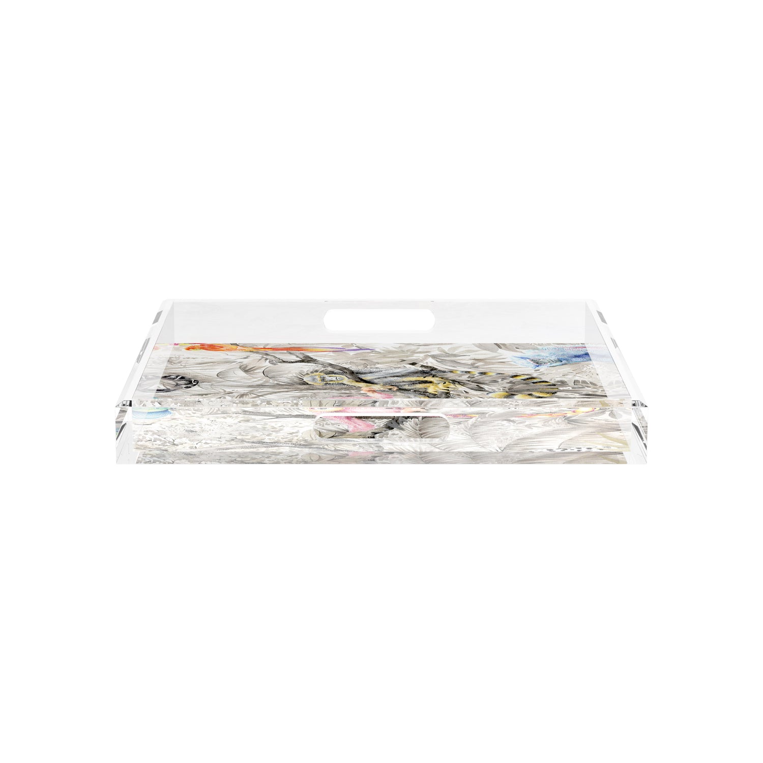 Arcadia Monkeys 15X15 Acrylic Tray - nicolettemayer.com
