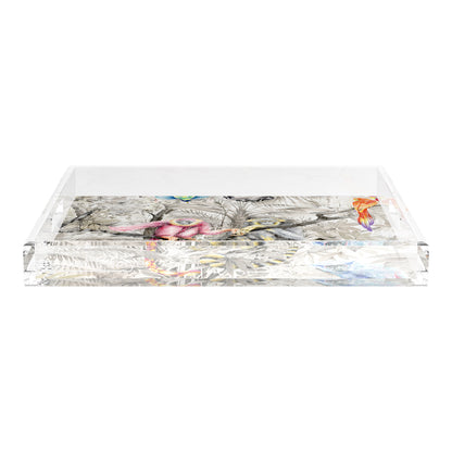 Arcadia Monkeys 18X18 Acrylic Tray - nicolettemayer.com
