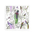 Audubon Exotica Lilac Green Multi Acrylic Decorative Tray, 12 x 12 in. by Nicolette Mayer 