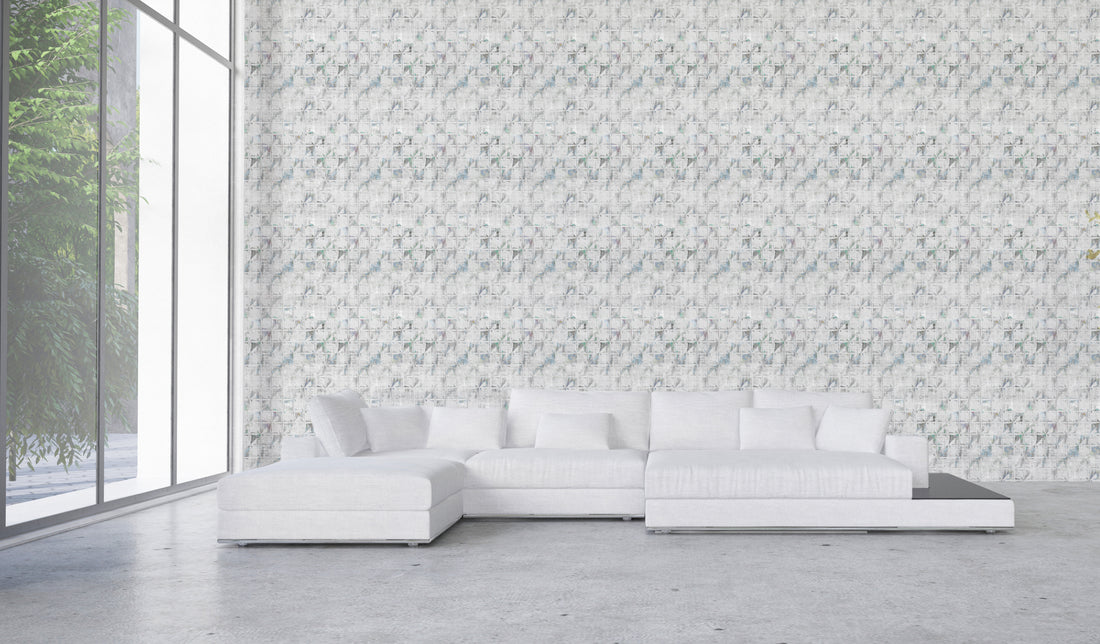Billion Opulence Grasscloth Printed Wallpaper