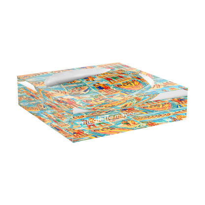 Beach Collage Acrylic Candy Catchall Dish