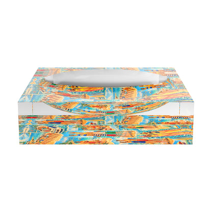 Beach Collage Acrylic Candy Catchall Dish
