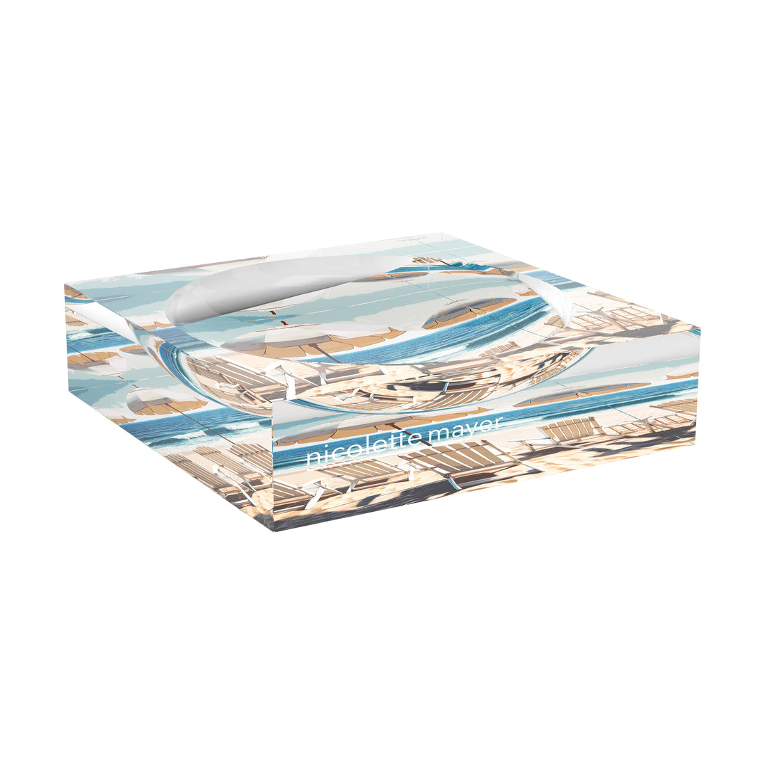 Beach Perfection Acrylic Candy Catchall Dish