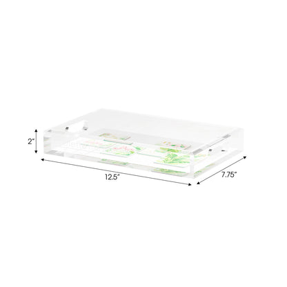 Mahjong Beverly Hills Mahj Set of 3 Acrylic Tray - nicolettemayer.com 