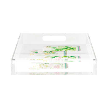 Mahjong Beverly Hills Mahj 17X10.5 Acrylic Tray - nicolettemayer.com 