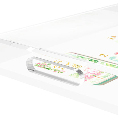 Mahjong Beverly Hills Mahj 17X10.5 Acrylic Tray - nicolettemayer.com 