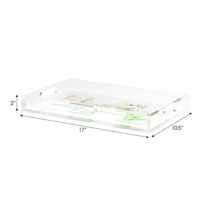 Mahjong Beverly Hills Mahj 17X10.5 Acrylic Tray - nicolettemayer.com 