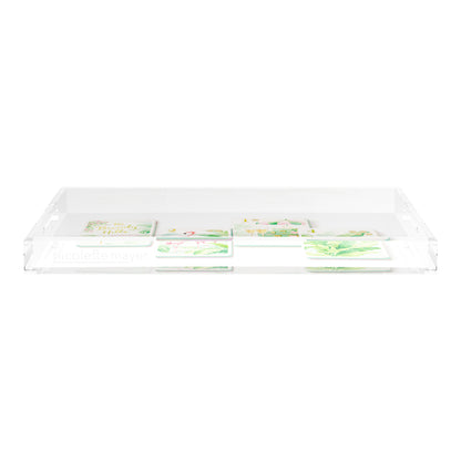 Mahjong Beverly Hills Mahj 22.5x14.5 Acrylic Tray - nicolettemayer.com 