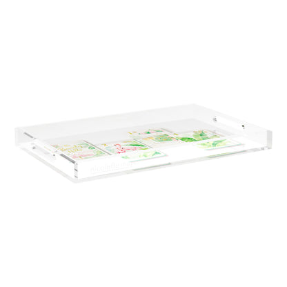 Mahjong Beverly Hills Mahj 22.5x14.5 Acrylic Tray - nicolettemayer.com 