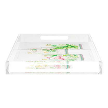 Mahjong Beverly Hills Mahj 22.5x14.5 Acrylic Tray - nicolettemayer.com 