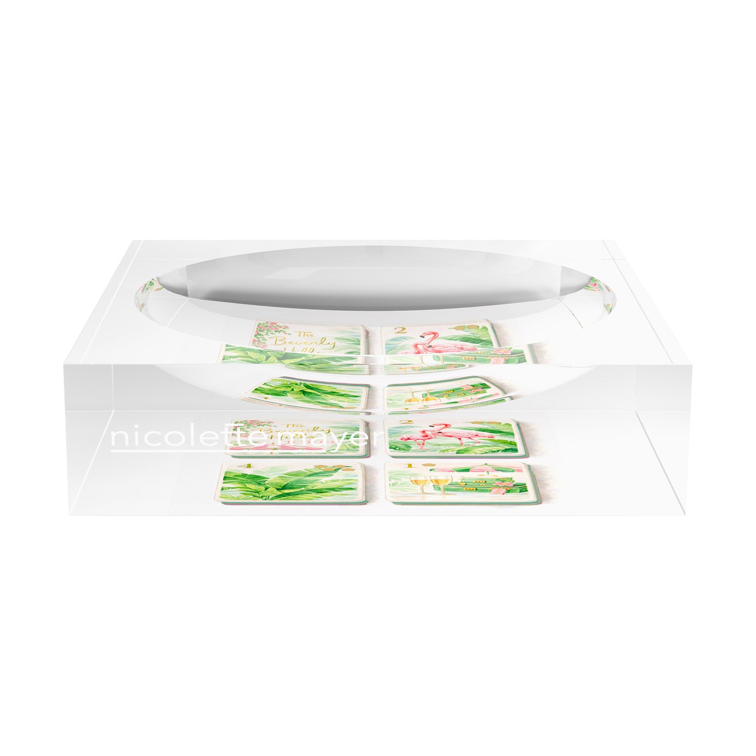 Mahjong Beverly Hills Mahj Candy Catchall Dish - nicolettemayer.com
