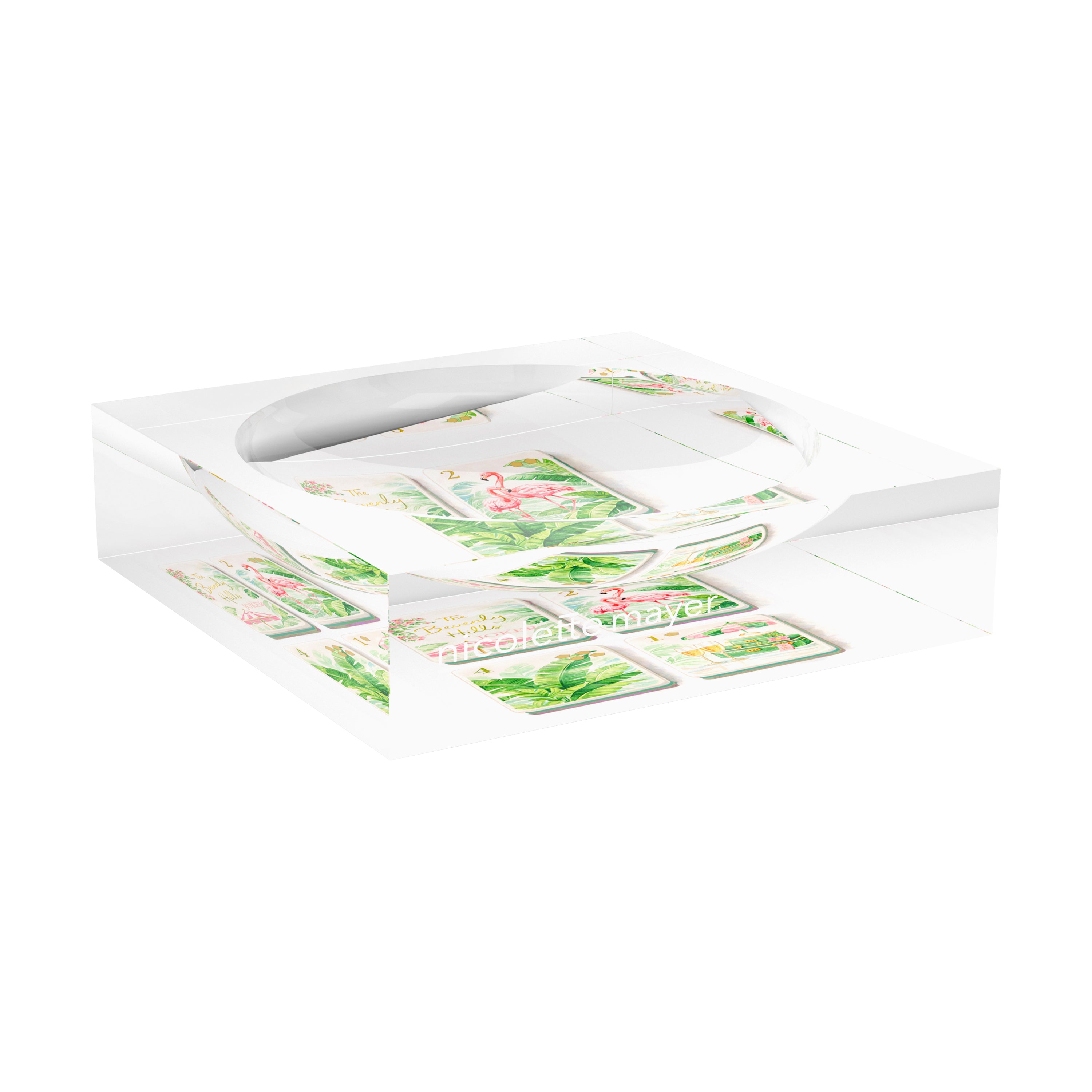 Mahjong Beverly Hills Mahj Candy Catchall Dish - nicolettemayer.com