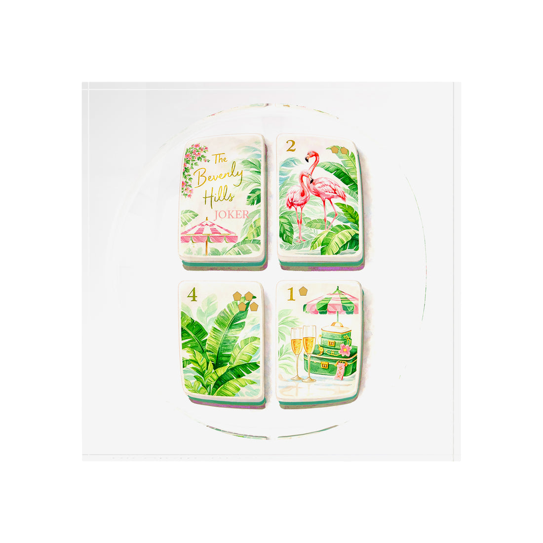 Mahjong Beverly Hills Mahj Candy Catchall Dish - nicolettemayer.com