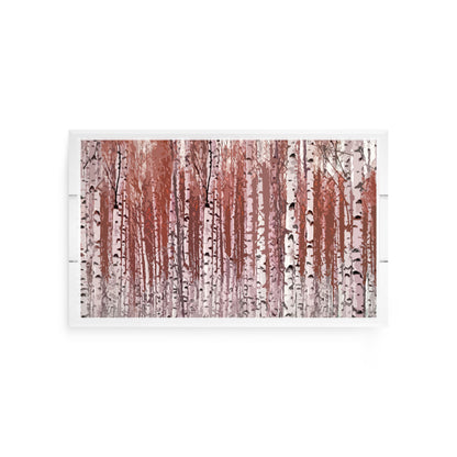 Birch Garnet Acrylic Decorative Tray, 12.5 x 7.75 in. by Nicolette Mayer 