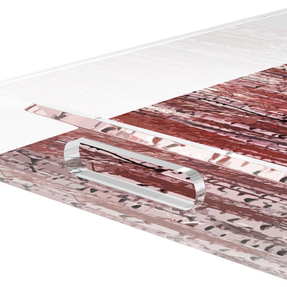 Birch Garnet Acrylic Decorative Tray, 12.5 x 7.75 in. by Nicolette Mayer 