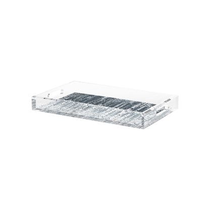 Birch Indigo Acrylic Decorative Tray, 12.5 x 7.75 in. by Nicolette Mayer 