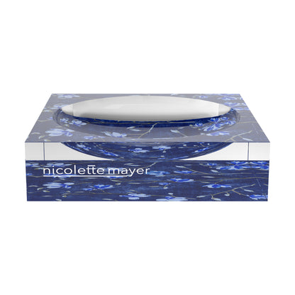 Bloom Delft Blue Acrylic Candy Catchall Dish