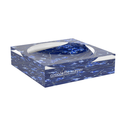 Bloom Delft Blue Acrylic Candy Catchall Dish