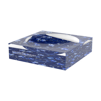 Bloom Delft Blue Acrylic Candy Catchall Dish