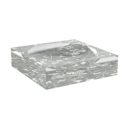 Bloom Silver Acrylic Candy Catchall Dish