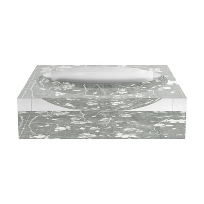 Bloom Silver Acrylic Candy Catchall Dish