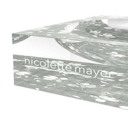 Bloom Silver Acrylic Candy Catchall Dish