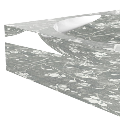 Bloom Silver Acrylic Candy Catchall Dish