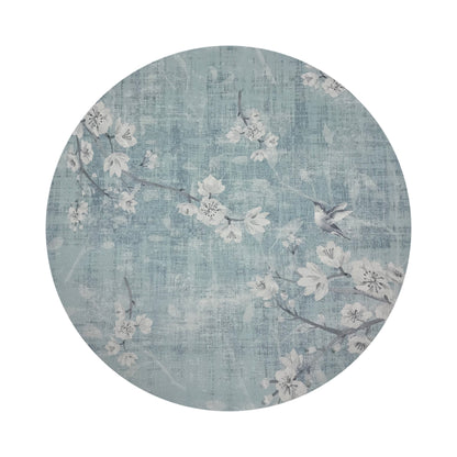 Blossom Fantasia Sky 16&quot; Round Pebble Placemats, Set of 4 - nicolettemayer.com
