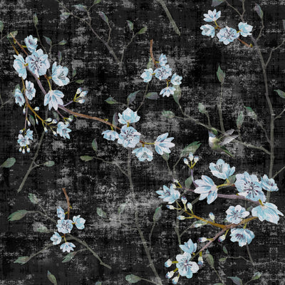 Blossom Fantasia Black Blue swatch