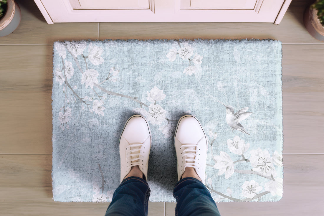 Blossom Fantasia Sky Rectangle Cloud Washables Rug