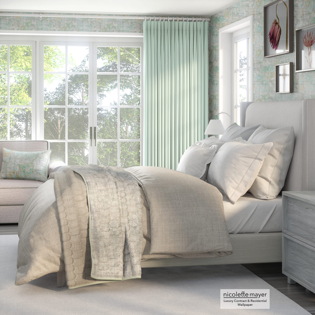 Botanical Seafoam