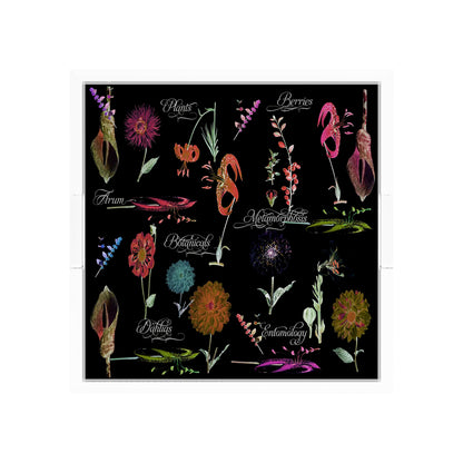 Botanicals Xray Reds 12X12 Acrylic Tray - nicolettemayer.com
