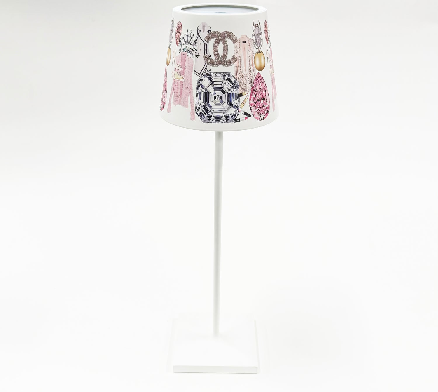 Bougie Women Nuevo Pink White Poldina Pro Lamp