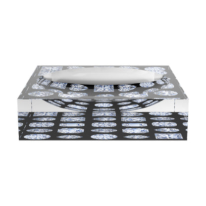 Bougie Diamonds Black Acrylic Candy Catchall Dish