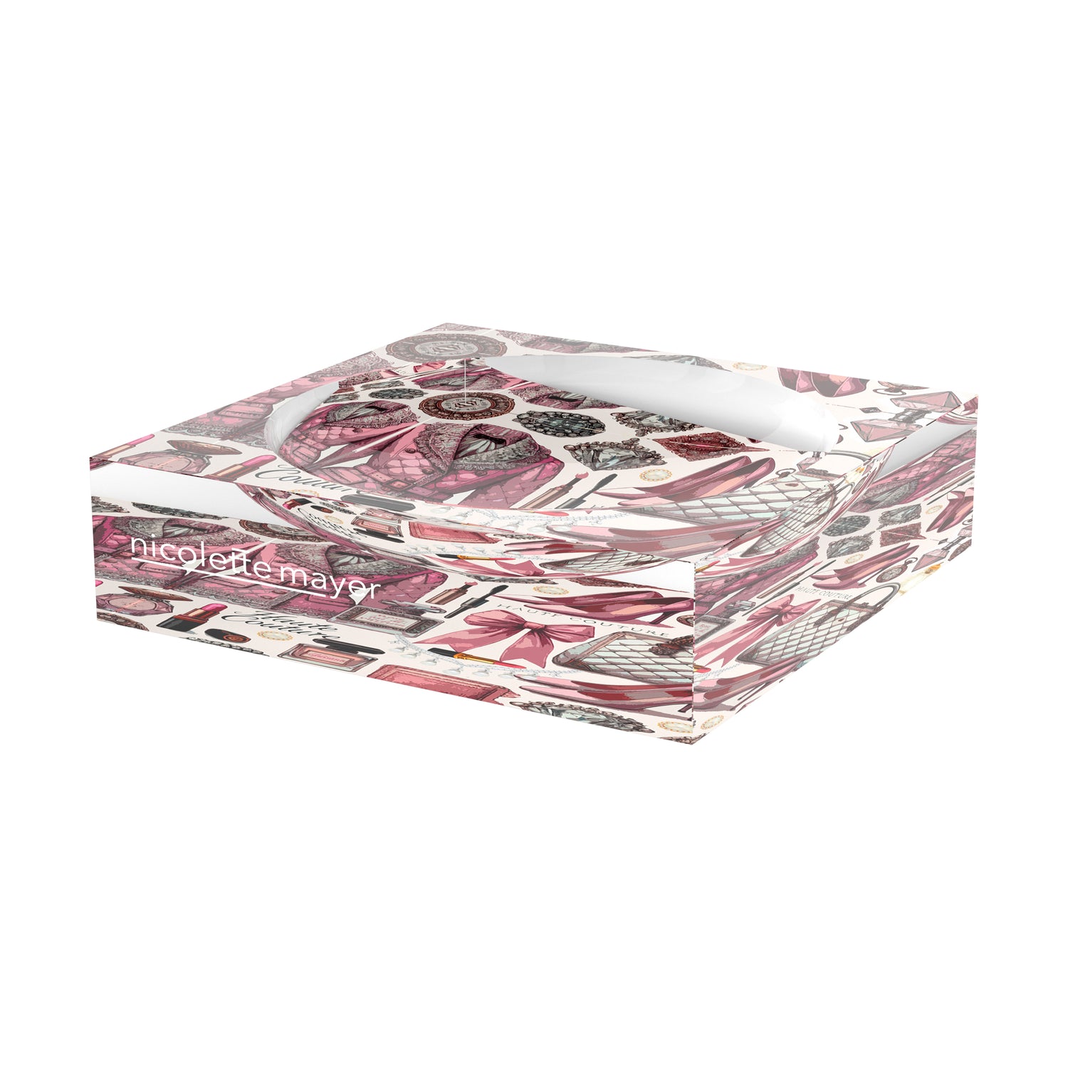 Bougie Haute Couture Soft Pink Acrylic Candy Catchall Dish