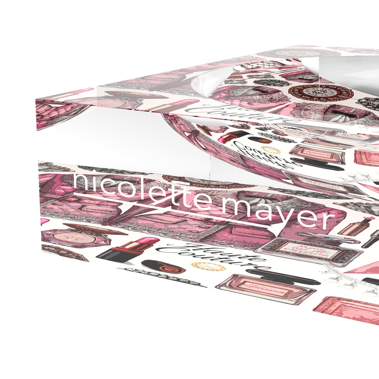 Bougie Haute Couture Soft Pink Acrylic Candy Catchall Dish
