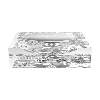 Bougie Women Nuevo Black White Acrylic Candy Catchall Dish - nicolettemayer.com