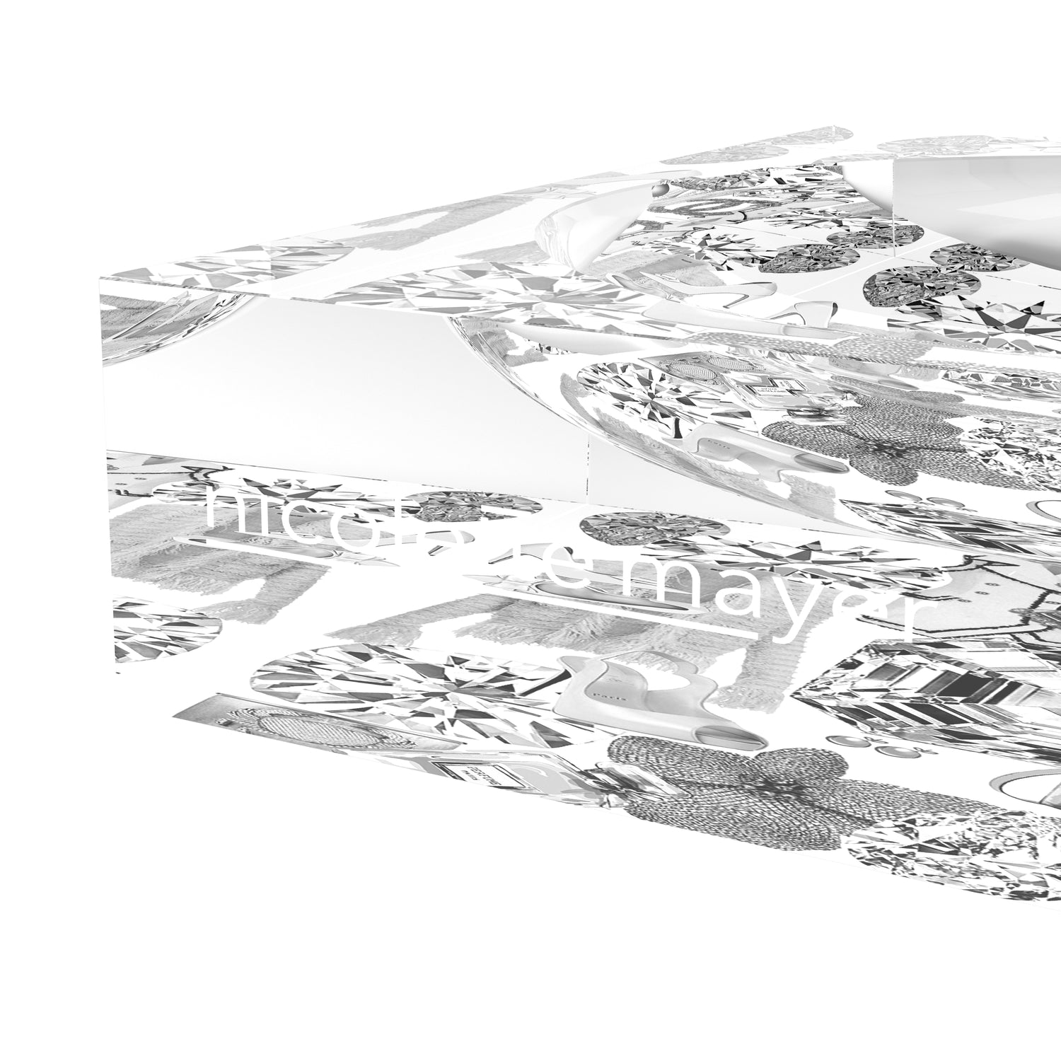 Bougie Women Nuevo Black White Acrylic Candy Catchall Dish - nicolettemayer.com
